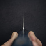 Hatsukokoro Kaijin Blue 2 Gyuto 210mm Migaki Curly Maple