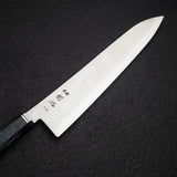 初心 海神 青鋼二號 牛刀 240mm 鏡面 捲紋 楓木