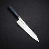 初心 Kaijin Blue 2 K-tip 牛刀 210mm 鏡面卷楓木柄