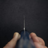 初心 Kaijin Blue 2 K-tip 牛刀 210mm 鏡面卷楓木柄