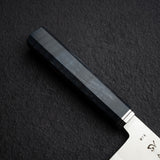 Hatsukokoro Kaijin Blue 2 Santoku 175mm Migaki Curly Maple