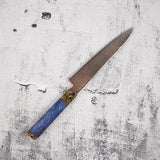 Hatsukokoro Kujaku V-Toku-2 Petty 150mm 彩虹大馬士革飾面