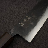 Hatsukokoro Kurogane Blue 2 Kurouchi Bunka 165mm Black Chacate
