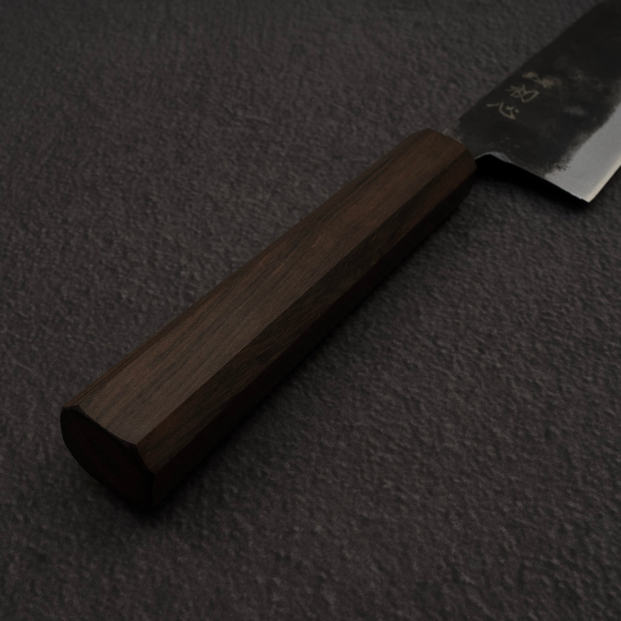 Hatsukokoro Kurogane Blue 2 Kurouchi Bunka 165mm Black Chacate