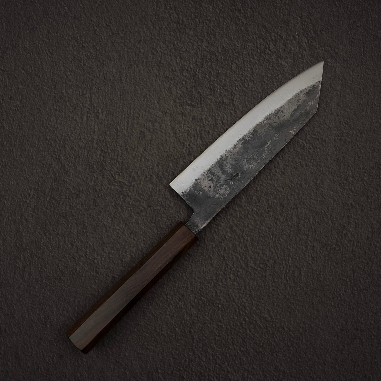 Hatsukokoro Kurogane Blue 2 Kurouchi Bunka 165mm Black Chacate