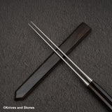 Premium Moribashi (Plating Chopsticks) - Ebony & Saya by Hatsukokoro
