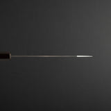 Hatsukokoro Ryuhyo SG2 Damascus Bunka 180mm Ebony Handle