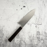 Hatsukokoro Ryuhyo SG2 Damascus Bunka 180mm Ebony Handle