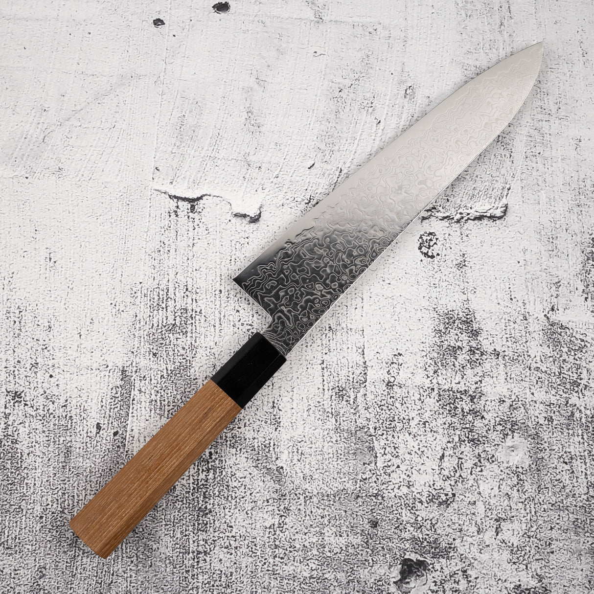 Hatsukokoro Ryuhyo SG2 Damascus Gyuto 210mm