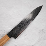 Hatsukokoro Ryuhyo SG2 大馬士革 Petty 150mm 刀鞘，附橄欖木柄
