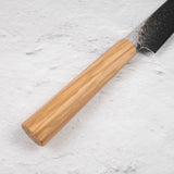 Hatsukokoro Ryuhyo SG2 大馬士革 Petty 150mm 刀鞘，附橄欖木柄