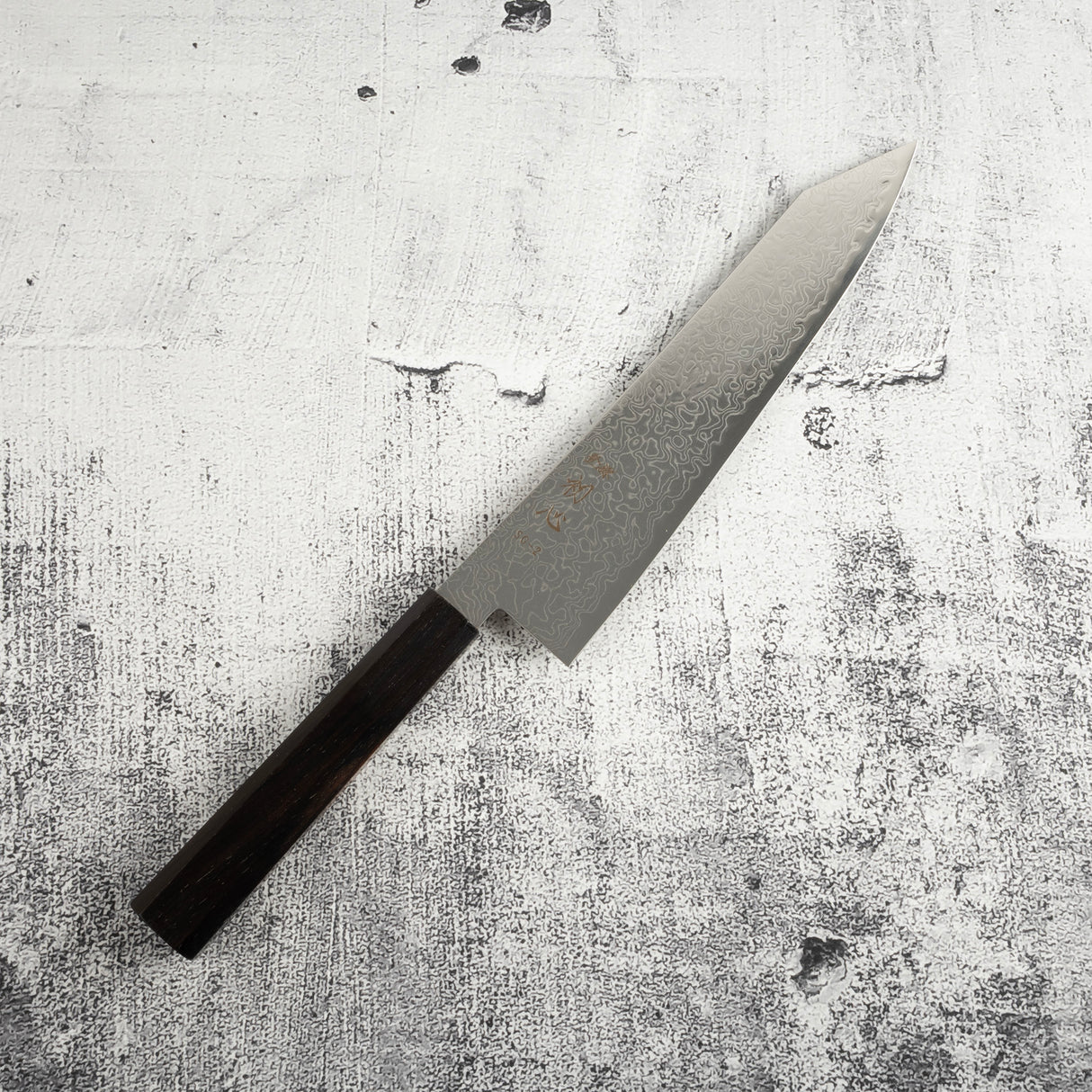 Hatsukokoro Ryuhyo SG2 Damascus K tip Gyuto 210mm