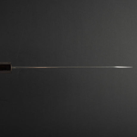 初心 流冰 SG2鋼 / SG2粉末高速鋼 大馬士革 切付 牛刀 210mm 黑檀木 柄