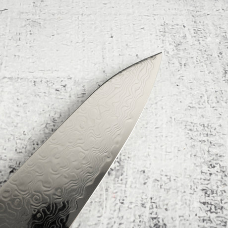 Hatsukokoro Ryuhyo SG2 Damascus Petty 150mm Ebony Handle