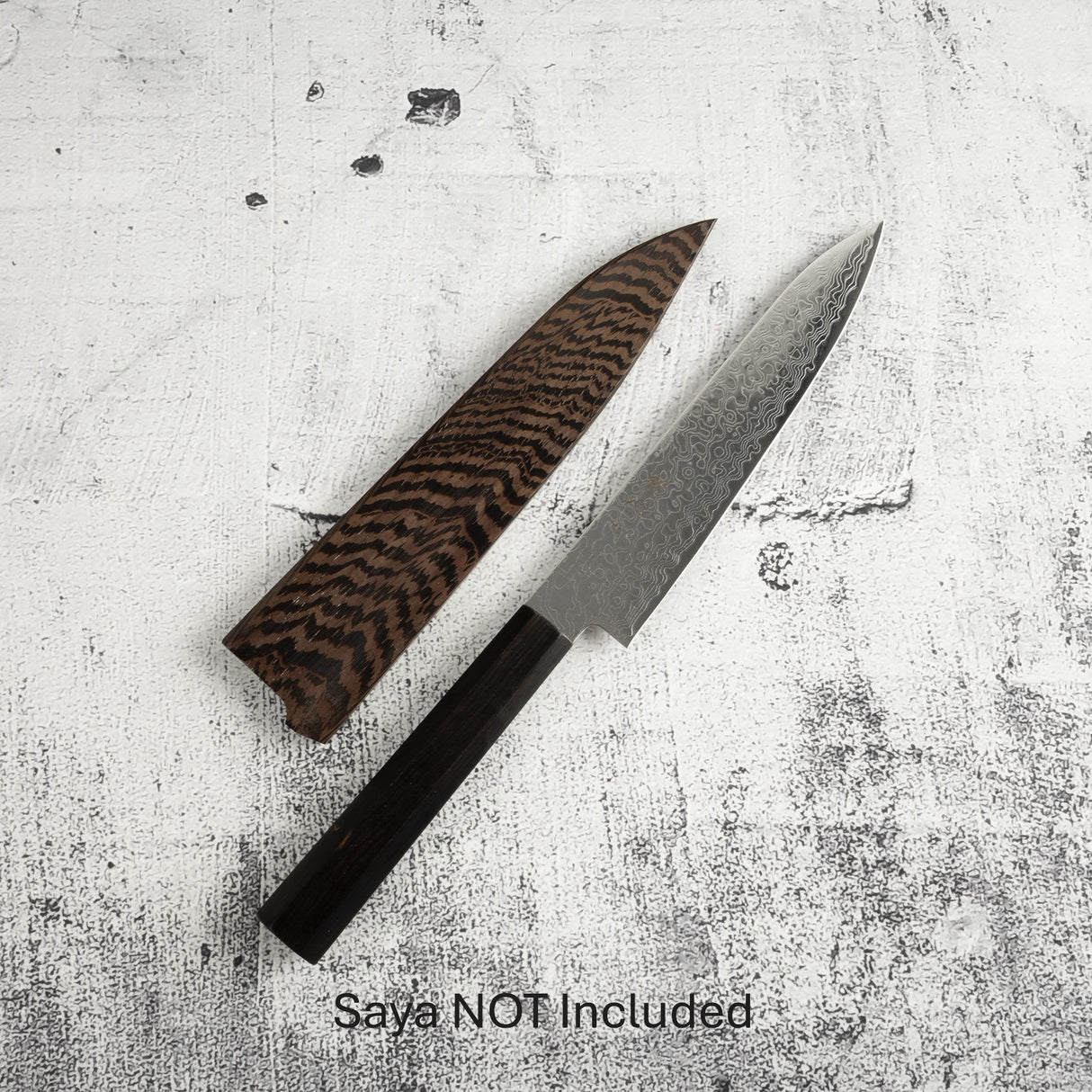 Hatsukokoro Ryuhyo SG2 Damascus Petty 150mm Ebony Handle