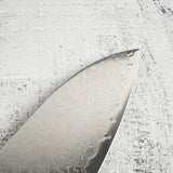 Hatsukokoro Ryuhyo SG2 Damascus Santoku 180mm