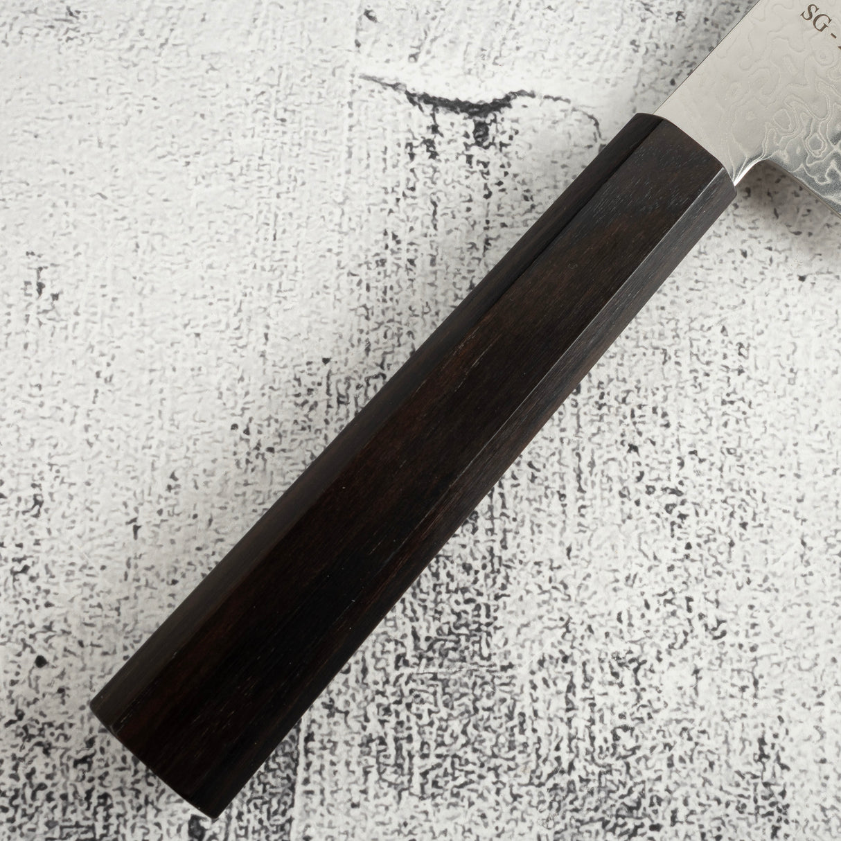 Hatsukokoro Ryuhyo SG2 Damascus Santoku 180mm