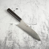 Hatsukokoro Ryuhyo SG2 Damascus Santoku 180mm