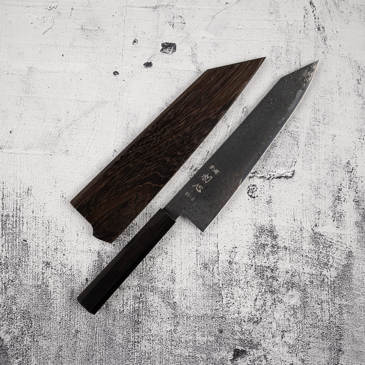 初心流冰 SG2 黑色大馬士革文化 180mm