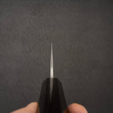 Hatsukokoro x Yoshikane SKD Nashiji K-tip Gyuto 210mm 烏木手柄