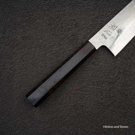 Hatsukokoro STRIX K-Tip 大馬士革牛刀 210mm 烏木手柄