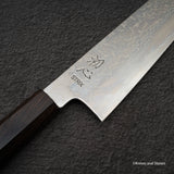 Hatsukokoro STRIX K-Tip 大馬士革牛刀 210mm 烏木手柄