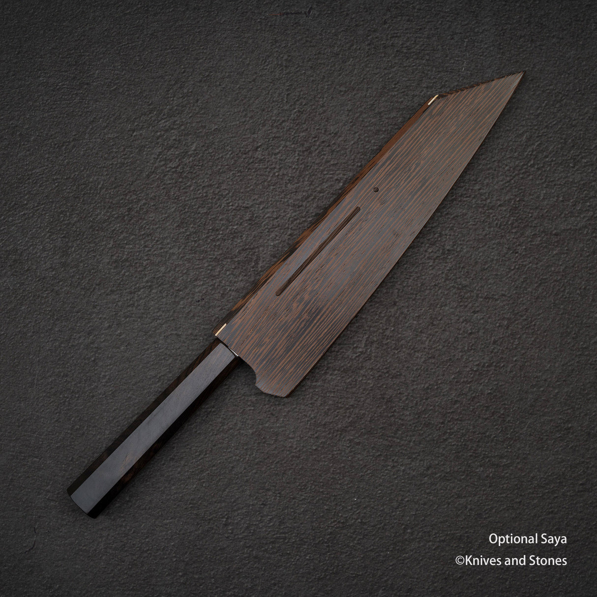 Hatsukokoro STRIX K-Tip 大馬士革牛刀 210mm 烏木手柄