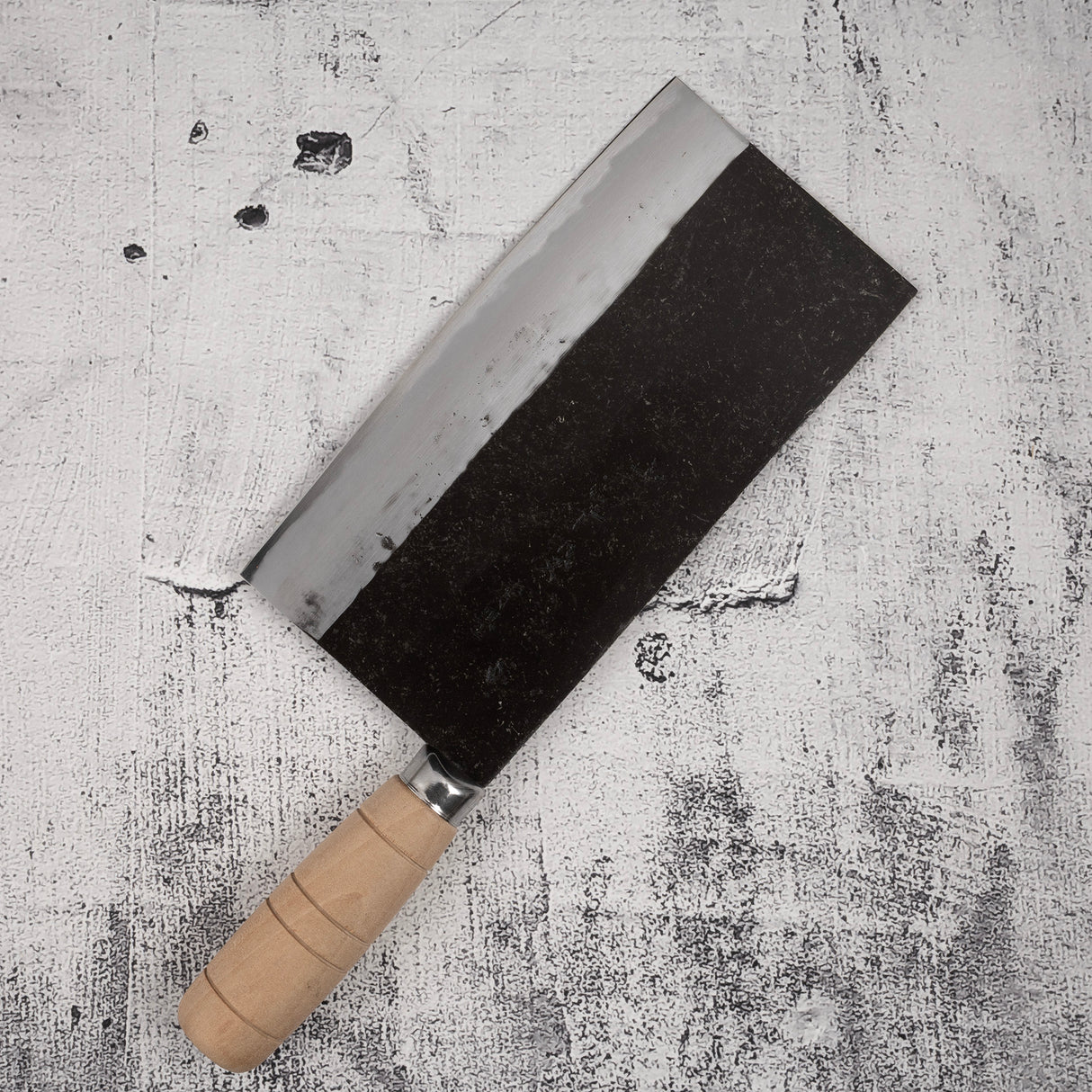 Hatsukokoro Sentan White 2 不鏽鋼包覆中國菜刀 175mm