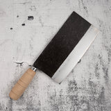 Hatsukokoro Sentan White 2 不鏽鋼包覆中國菜刀 175mm