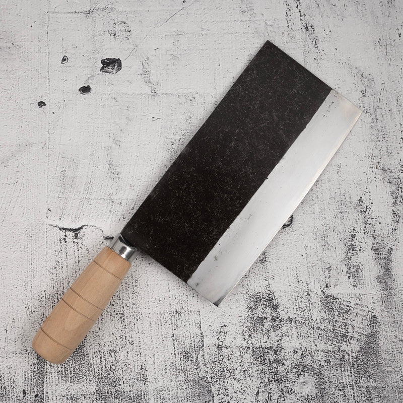 Hatsukokoro Sentan Blue 2 Stainless Clad Chinese Cleaver 190mm