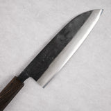初心四國 藍色 2 黑內大馬士革 三德 165mm 烏木手柄