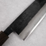 初心四國 藍色 2 黑內大馬士革 三德 165mm 烏木手柄