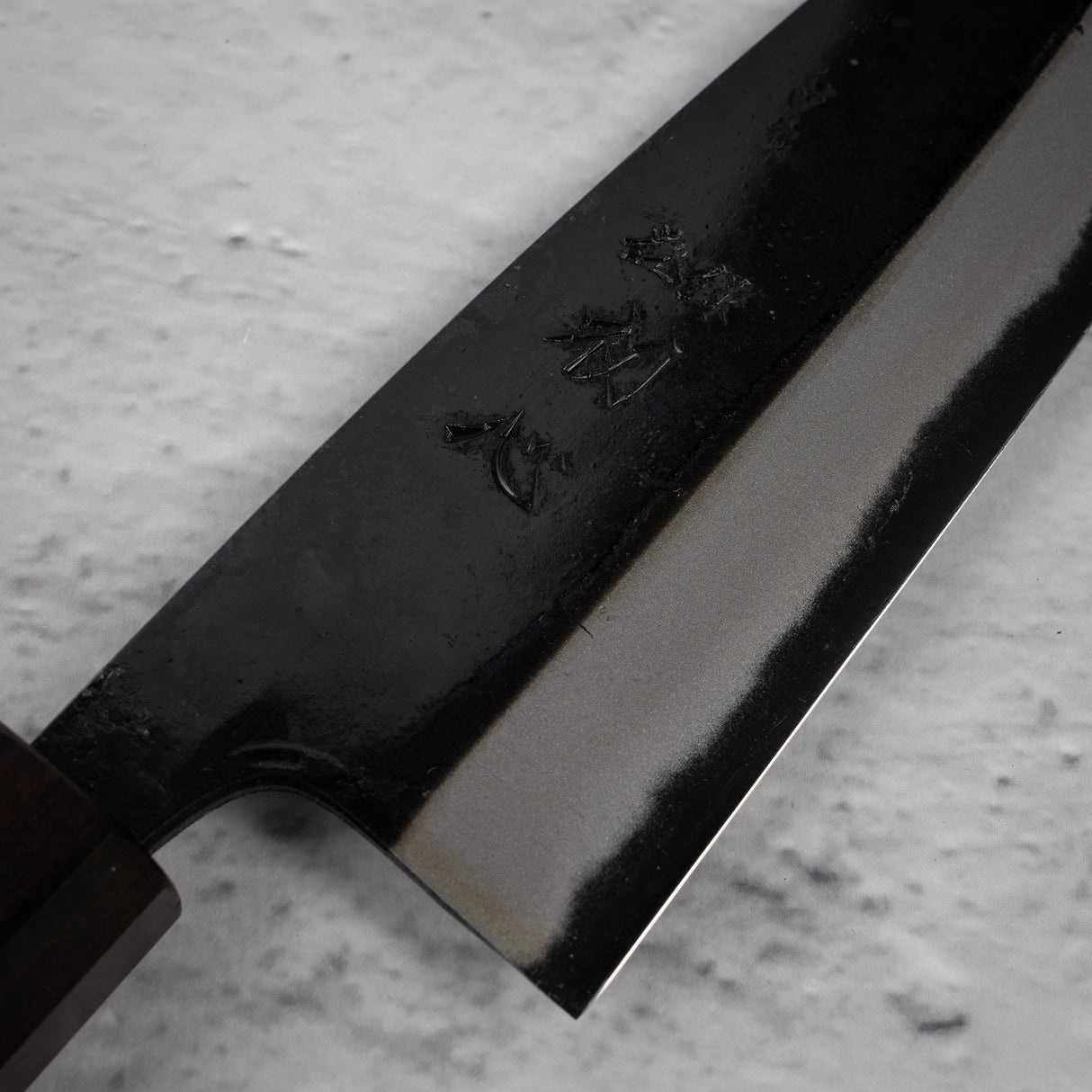 初心四國 藍色 2 黑內三德 165mm 烏木手柄