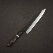 Hatsukokoro Shinkiro Aogami Super Kurouchi Damascus Gyuto 210mm