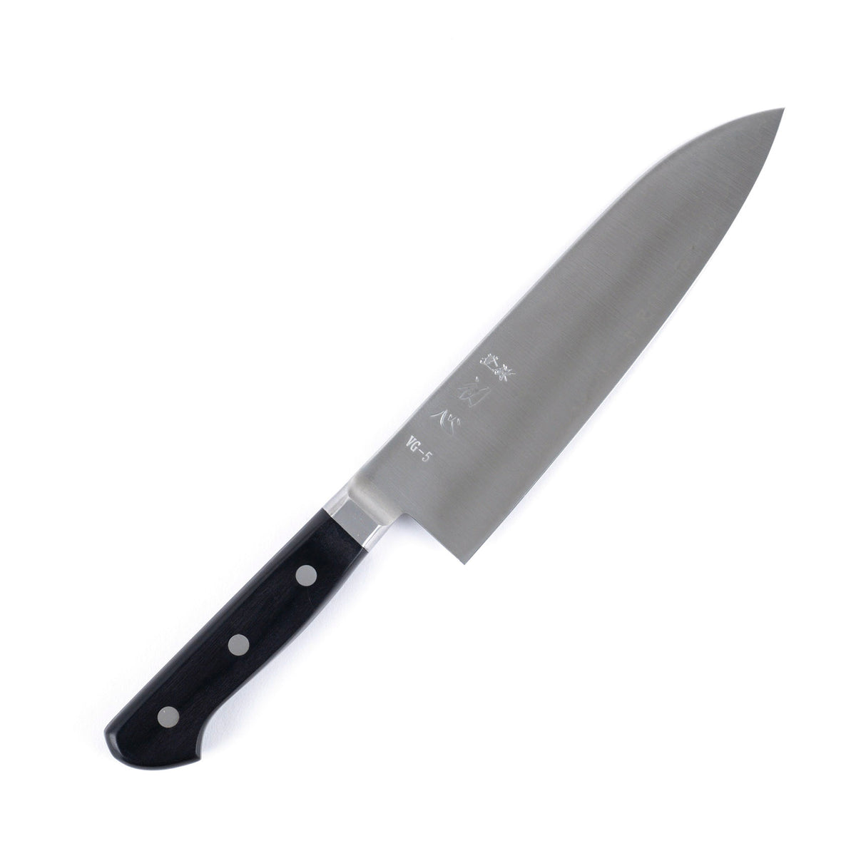 Hatsukokoro VG-5 Hayabusa Santoku 180mm 西式手柄