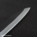 Hatsukokoro Aosagi Blue 2 Kurouchi Gyuto 240mm Black Chacate