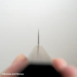 Hatsukokoro Ginso Ginsan 鎳大馬士革文化 180mm 黑色 Chacate