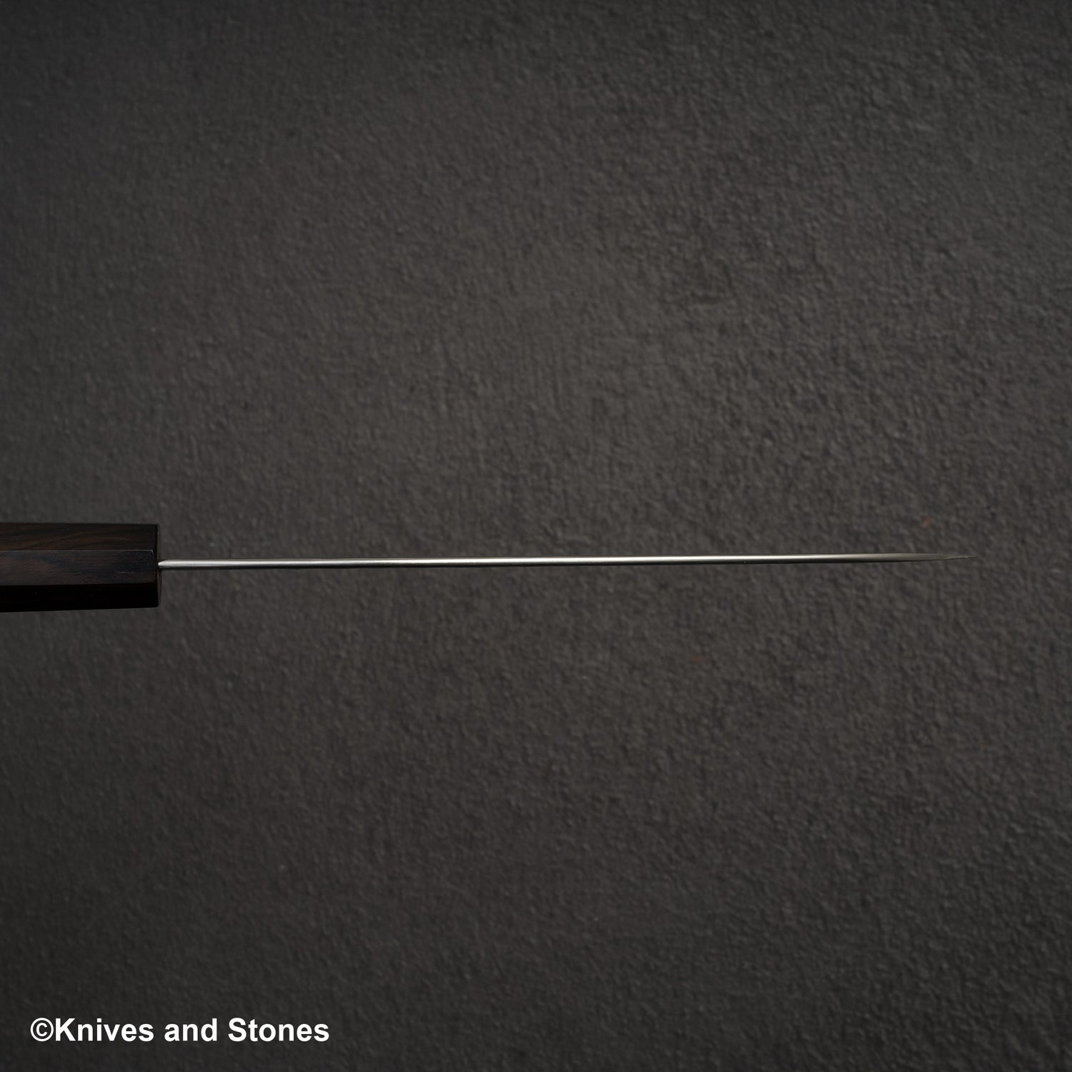 Hatsukokoro Hayabusa VG10 Damascus Tsuchime Petty 150mm Ebony Handle