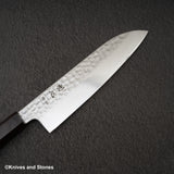 Hatsukokoro Hayabusa VG10 大馬士革土目三德 180mm 烏木手柄