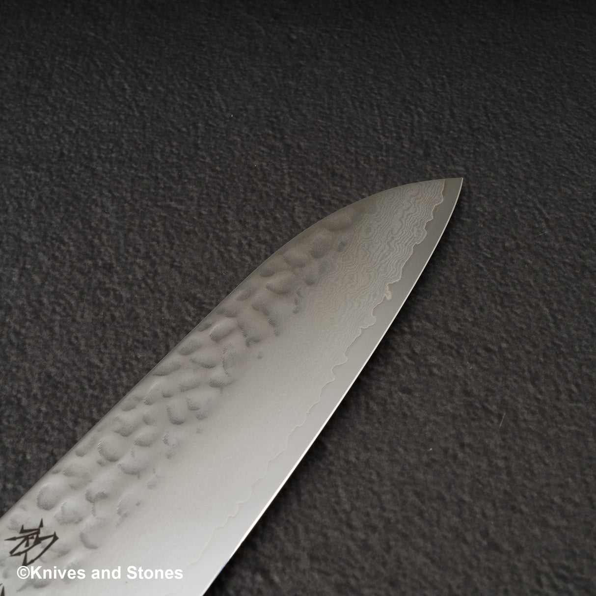Hatsukokoro Hayabusa VG10 大馬士革土目三德 180mm 烏木手柄