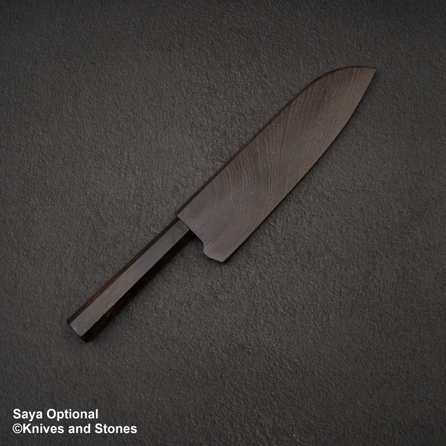 Hatsukokoro Hayabusa VG10 大馬士革土目三德 180mm 烏木手柄