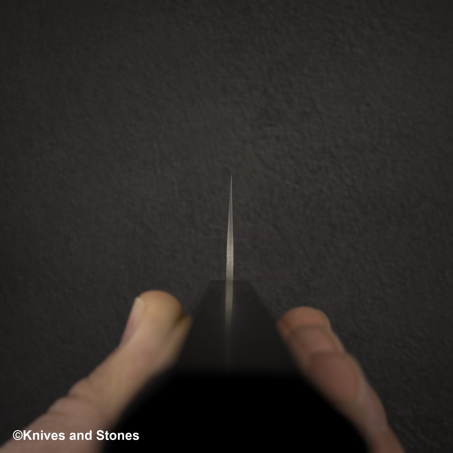 Hatsukokoro Hayabusa VG10 Tsuchime Sanmai Nakiri 180mm Ebony