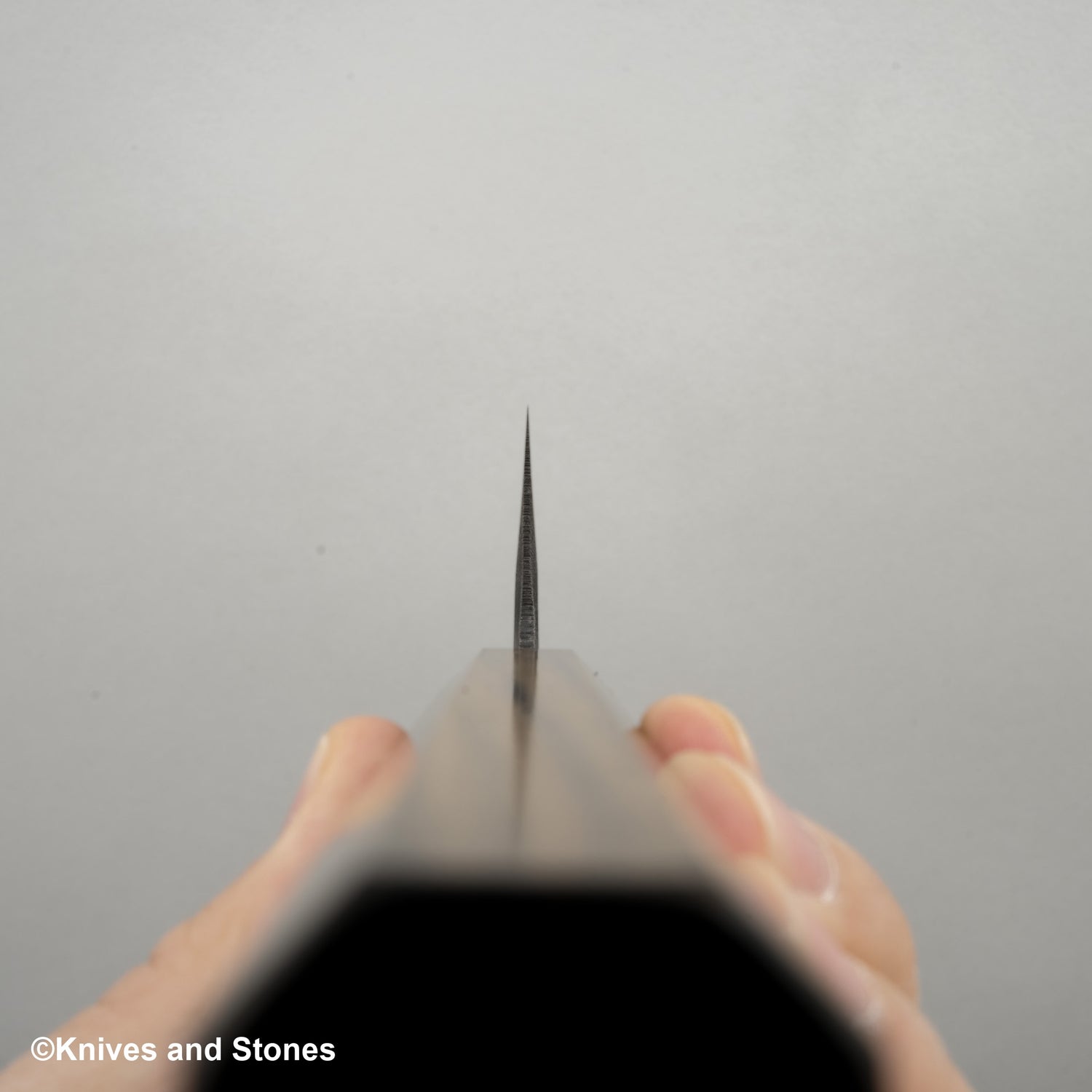 Hatsukokoro Kumokage Blue 2 Kurouchi Damascus Bunka 180mm