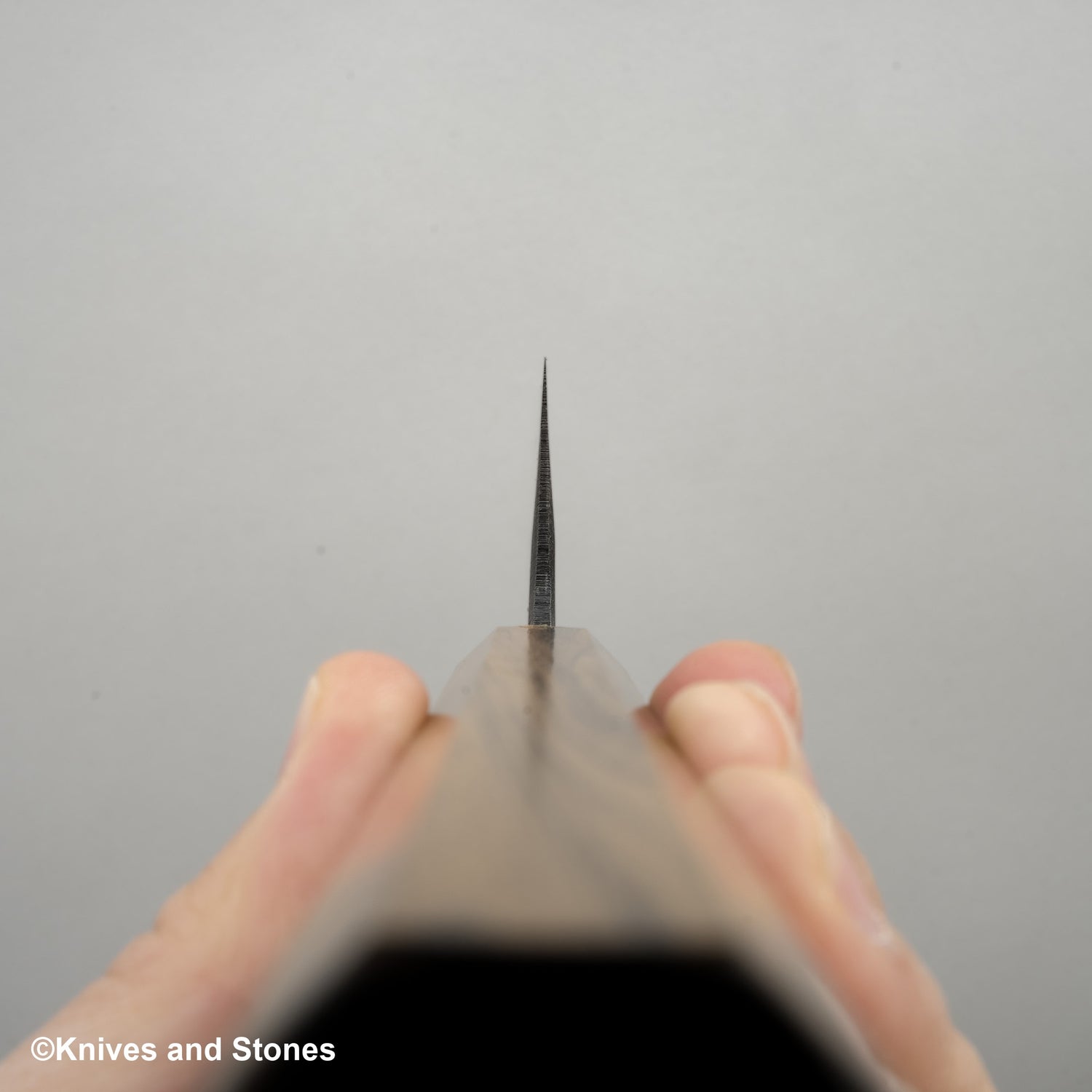 初心雲影 藍色 2 黑內大馬士革 三德 180mm 黑色 Chacate