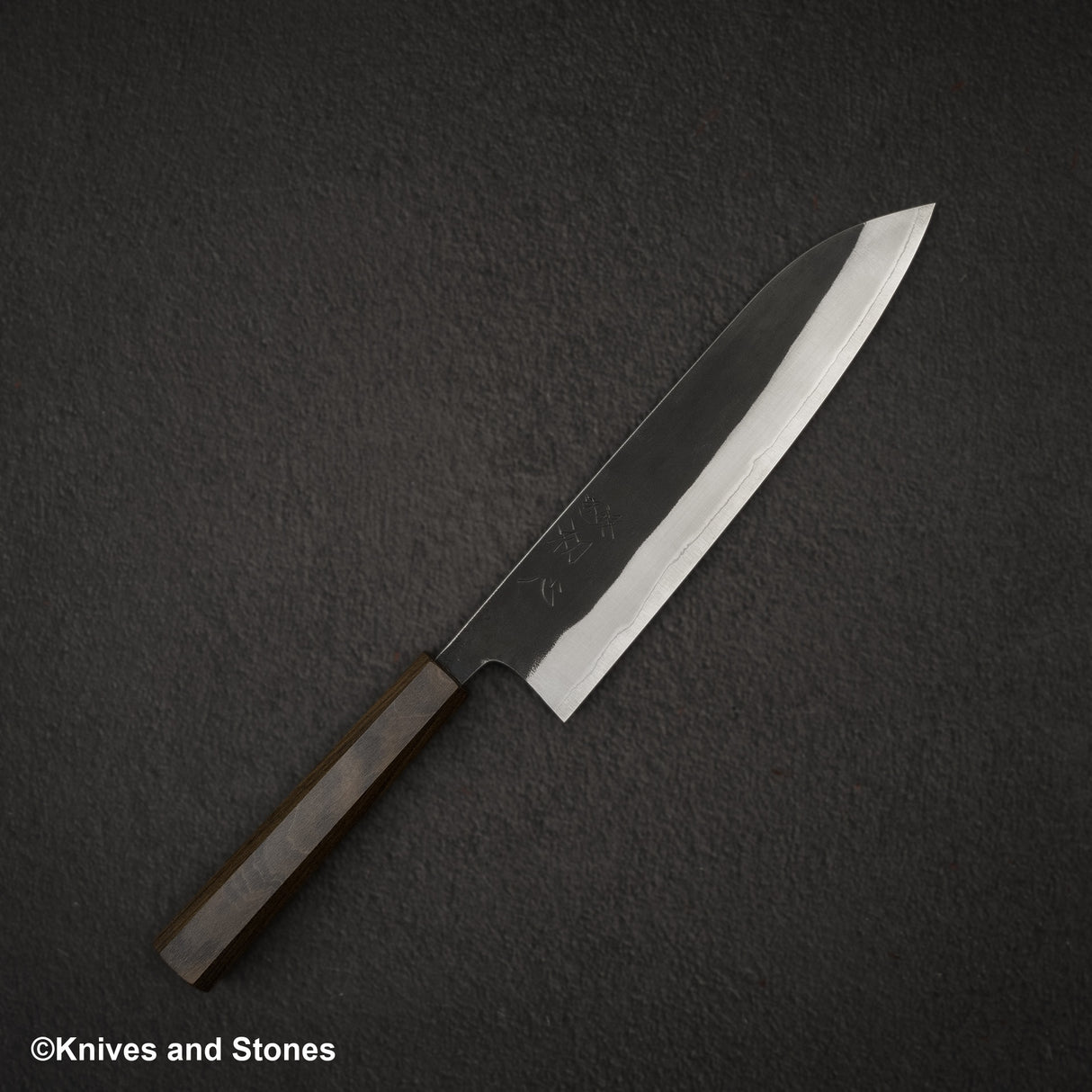 Hatsukokoro Kurokaze Blackwind White 2 Gyuto 210mm Stainless Clad