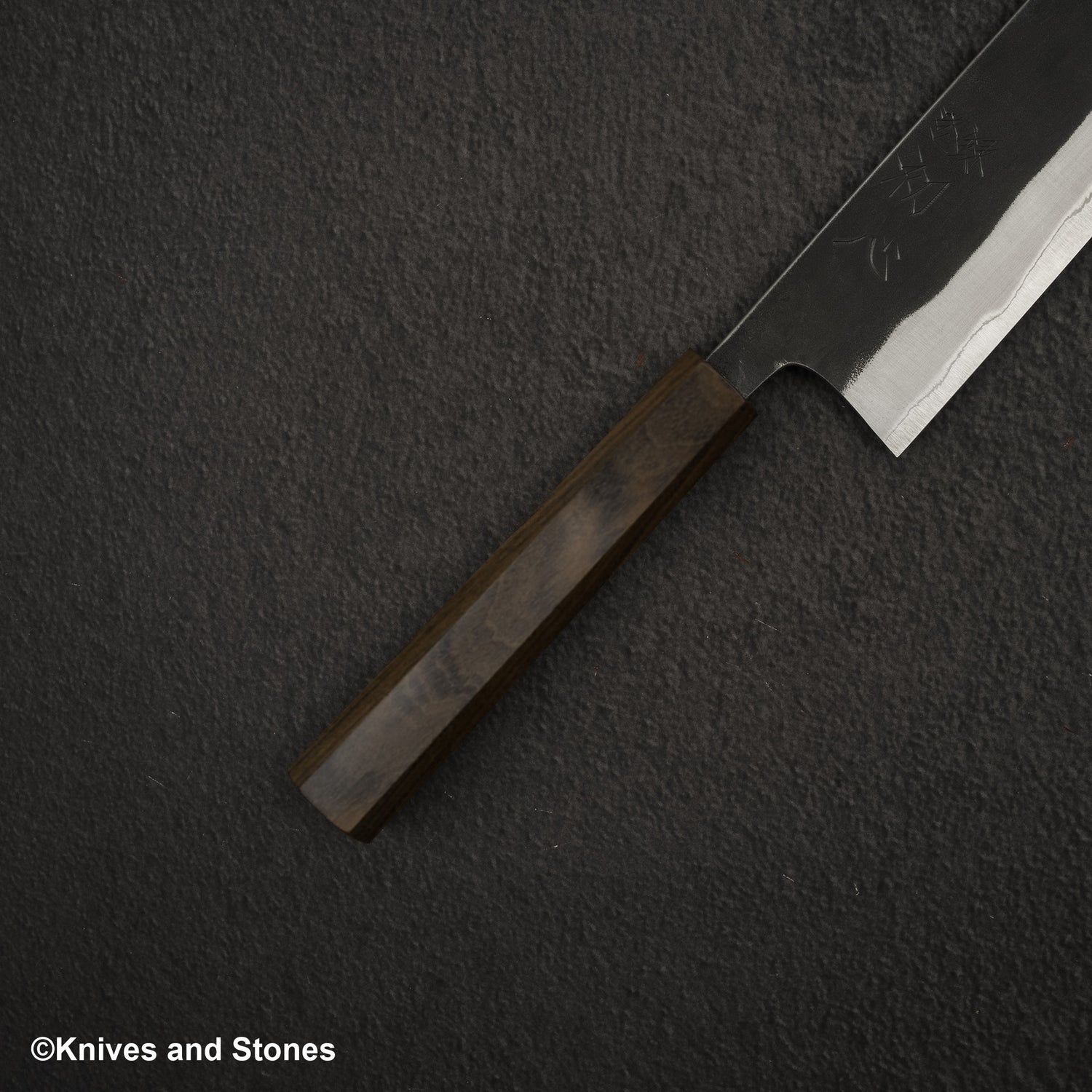 Hatsukokoro Kurokaze Blackwind 白色 2 Gyuto 210mm 不鏽鋼包層