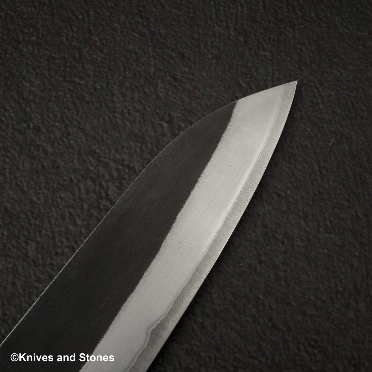 Hatsukokoro Kurokaze Blackwind White 2 Gyuto 210mm Stainless Clad