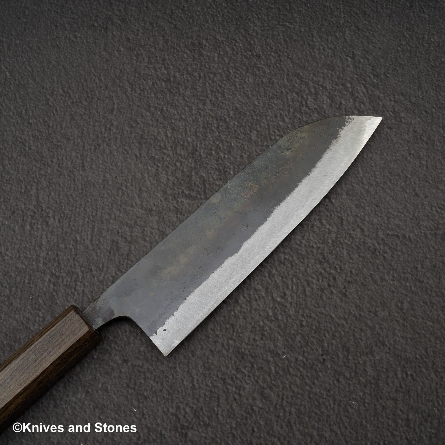 Hatsukokoro Kurokuma Blue 2 Kurouchi Santoku 165mm