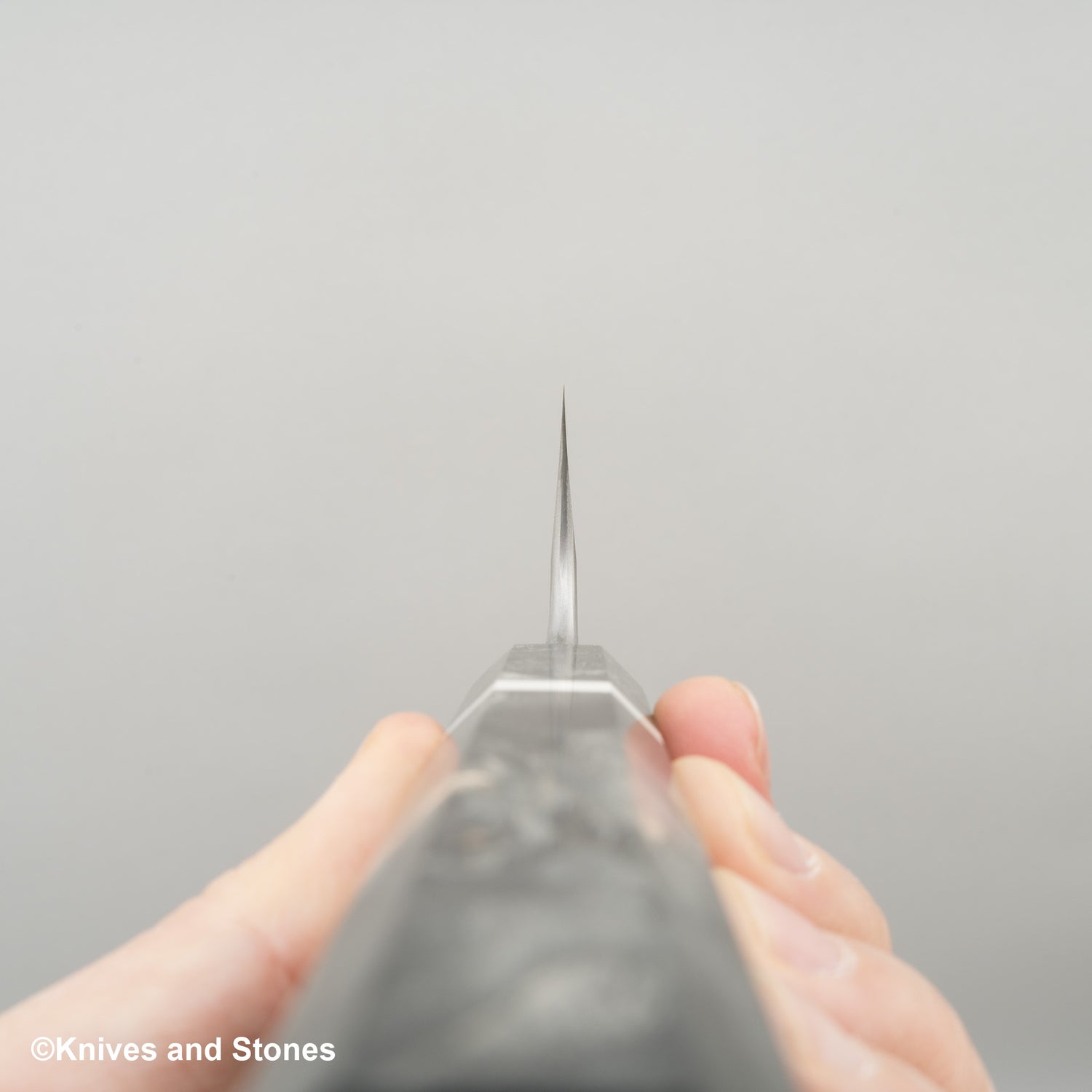 Nigara x Hatsukokoro Ryusui Blue 2 大馬士革 Nashiji Gyuto 210mm