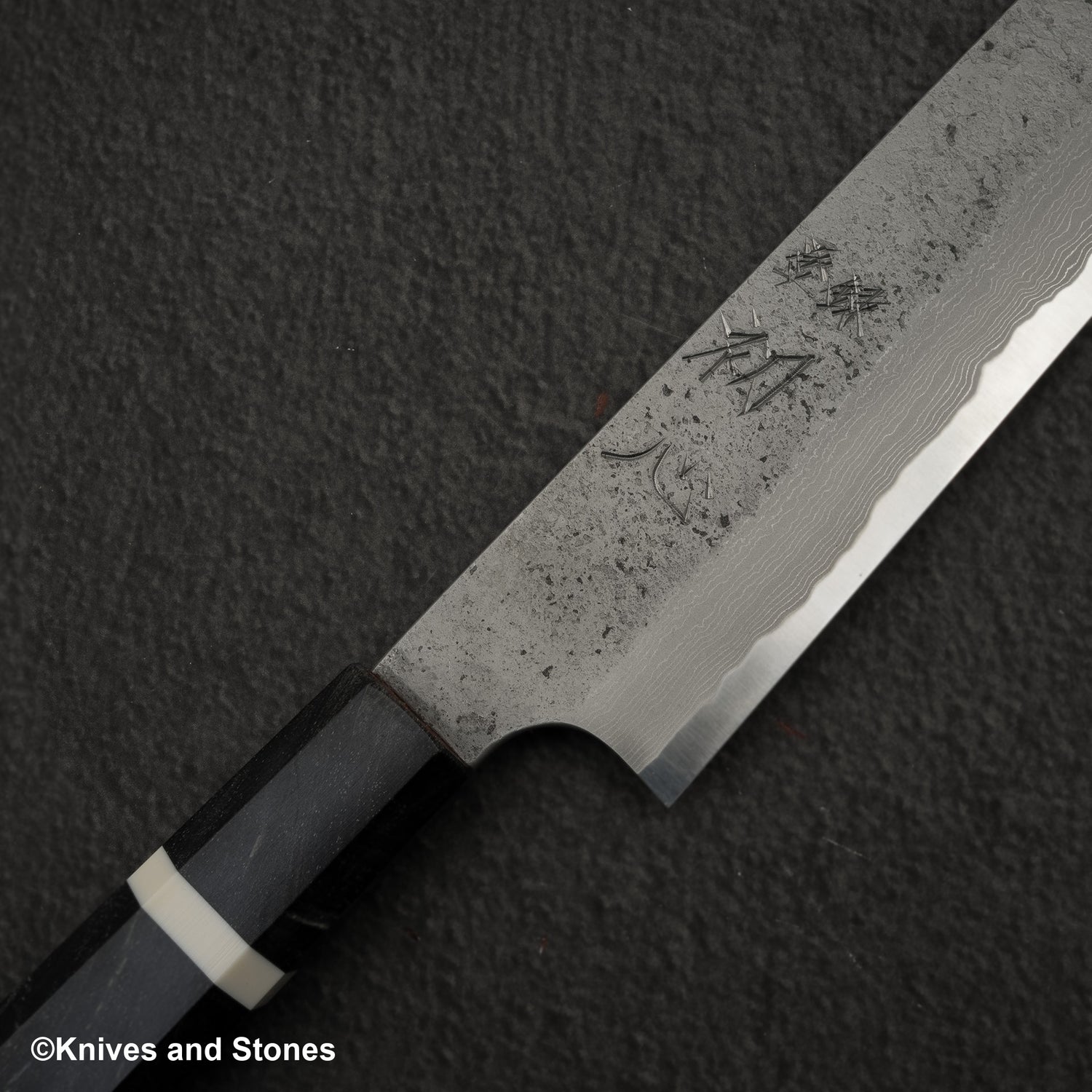 Hatsukokoro Ryusui Blue 2 Nashiji Sujihiki 300mm